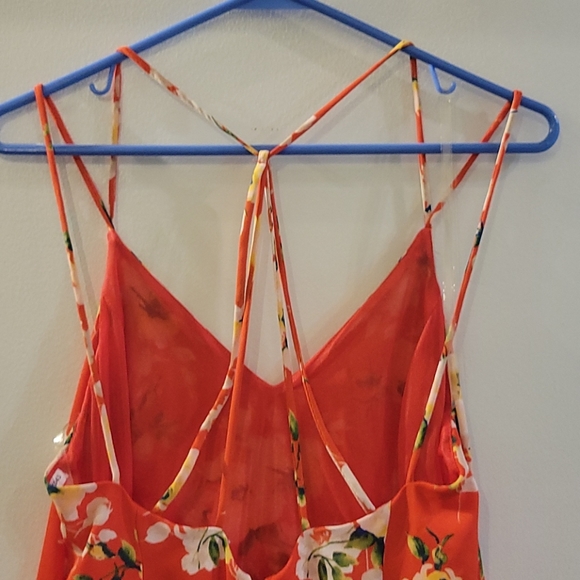 Lush- Floral High-Low Dress - Picture 5 of 10